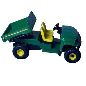 John Deere Gator HPX 4x4 Diecast Toy Vehicle Green Yellow Tilting Dump Bed